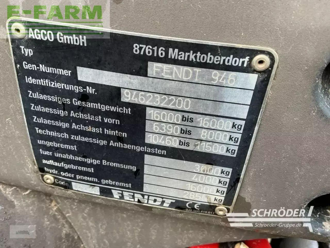 Tracteur agricole Fendt 939 vario scr profi plus ProfiPlus: photos 14