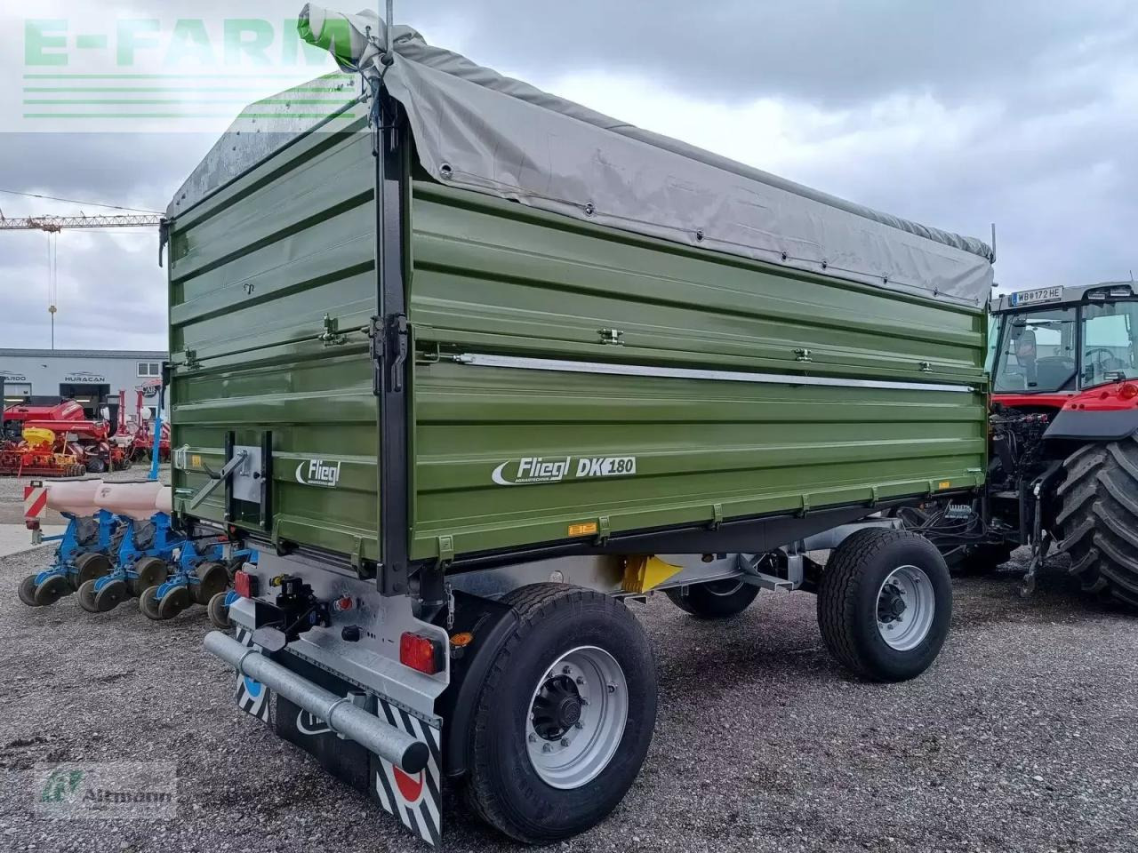 Benne agricole Fliegl dk180 maxum fox: photos 6
