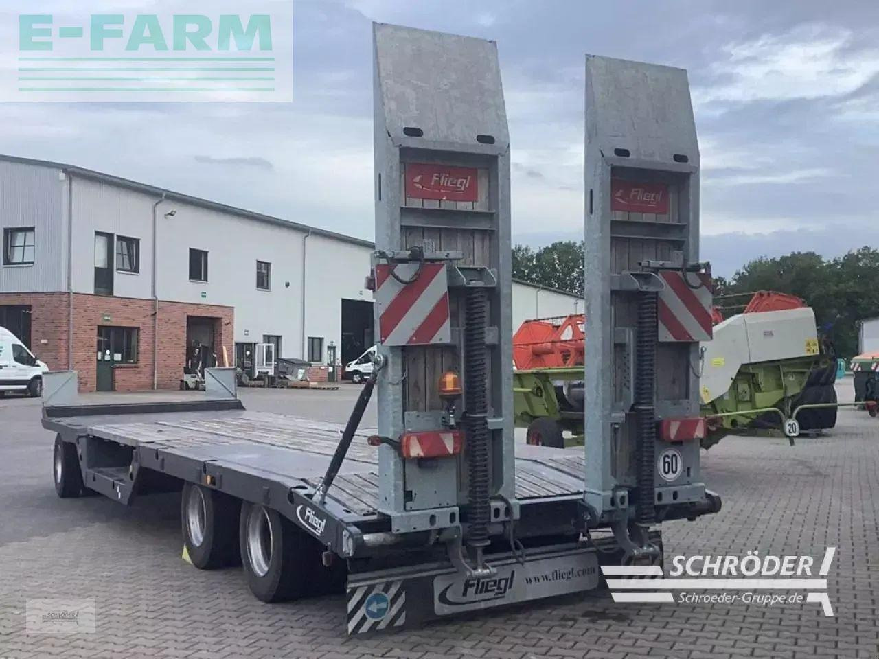 Fliegl dtl 300 p -tieflader - Remorque porte-engin surbaissée: photos 3 Fliegl dtl 300 p -tieflader - Remorque porte-engin surbaissée: photos 3