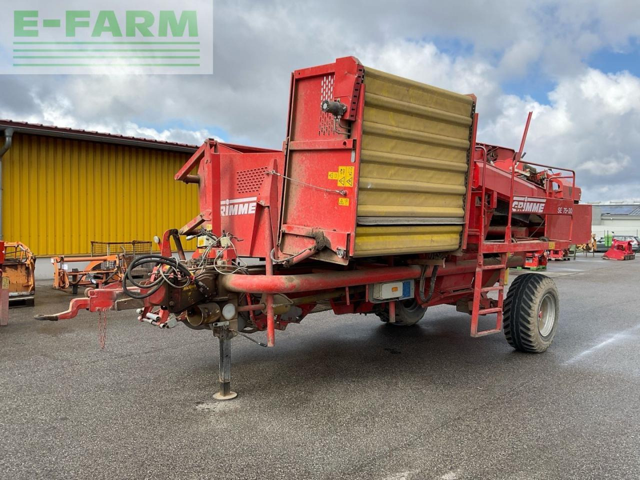 Grimme SE 75-30 - Arracheuse de pommes de terre: photos 1 Grimme SE 75-30 - Arracheuse de pommes de terre: photos 1
