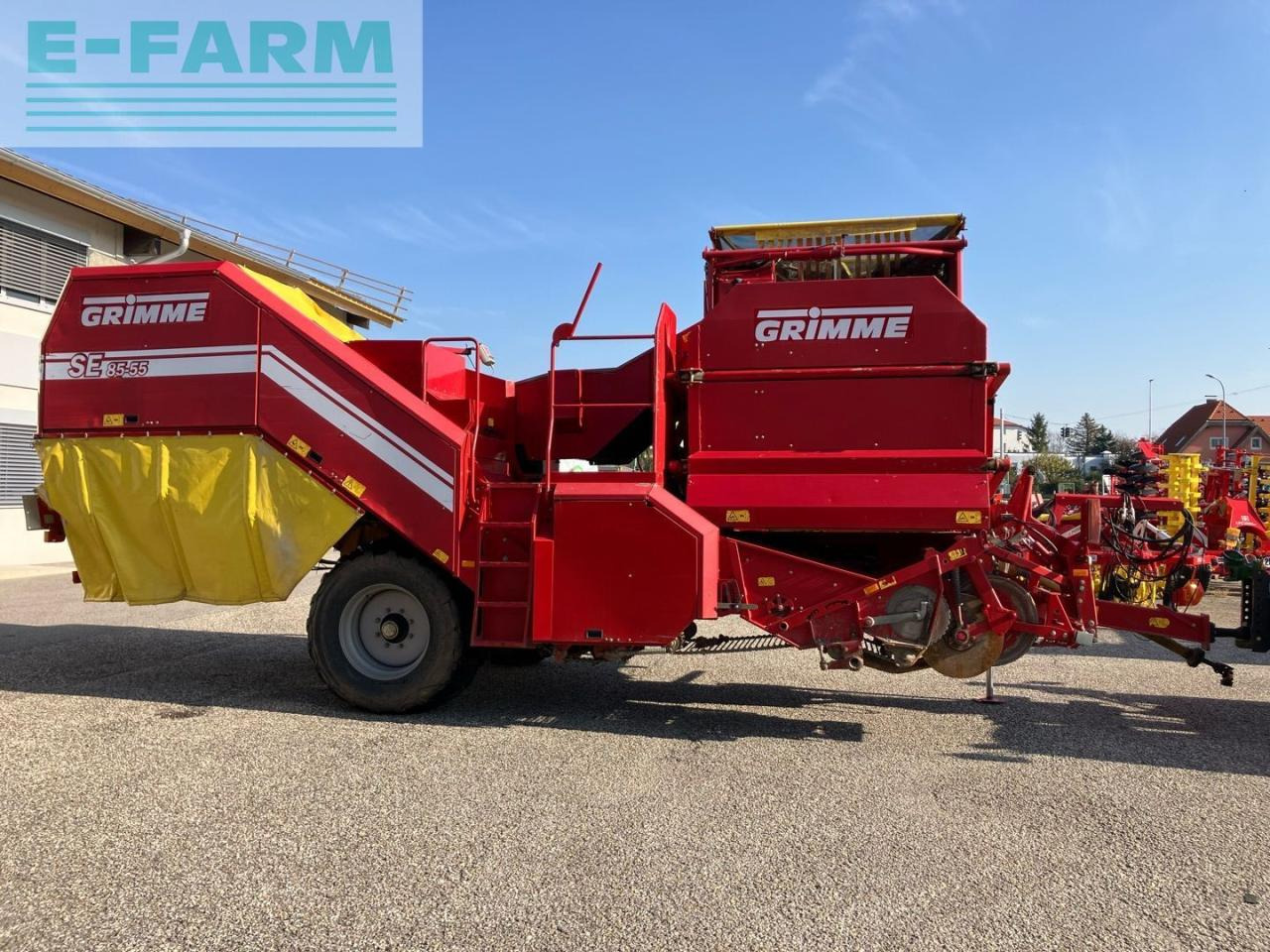 Grimme SE 85-55 - Arracheuse de pommes de terre: photos 5 Grimme SE 85-55 - Arracheuse de pommes de terre: photos 5