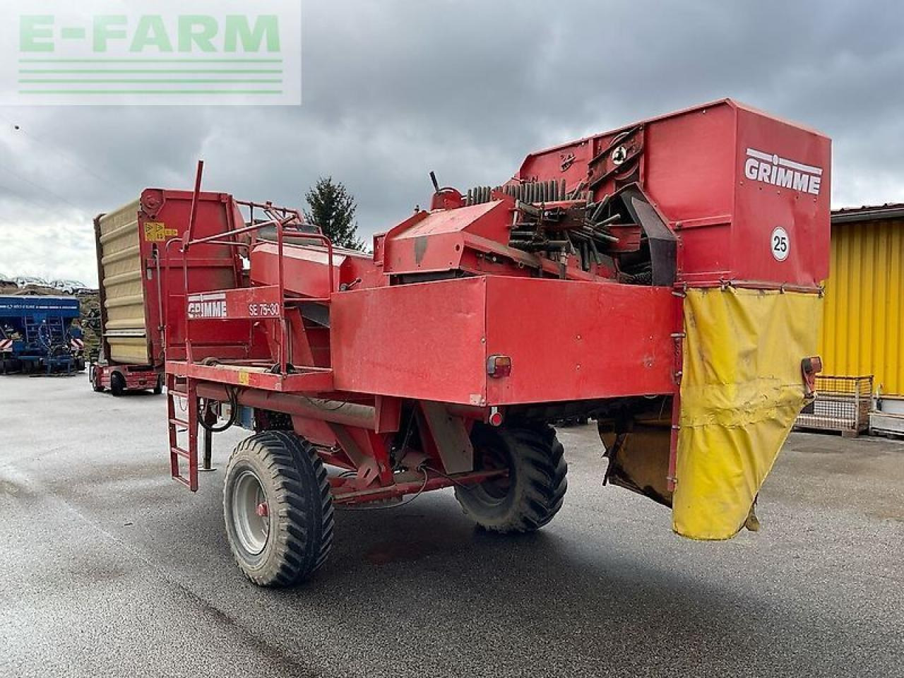 Grimme se 75-30 - Arracheuse de pommes de terre: photos 4 Grimme se 75-30 - Arracheuse de pommes de terre: photos 4