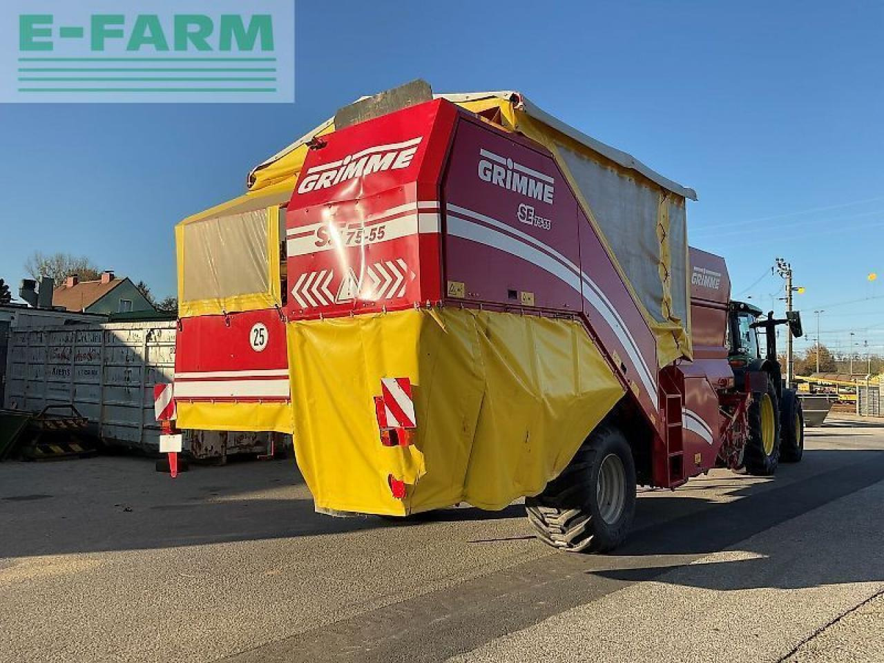 Grimme se 75-55 - Arracheuse de pommes de terre: photos 2 Grimme se 75-55 - Arracheuse de pommes de terre: photos 2
