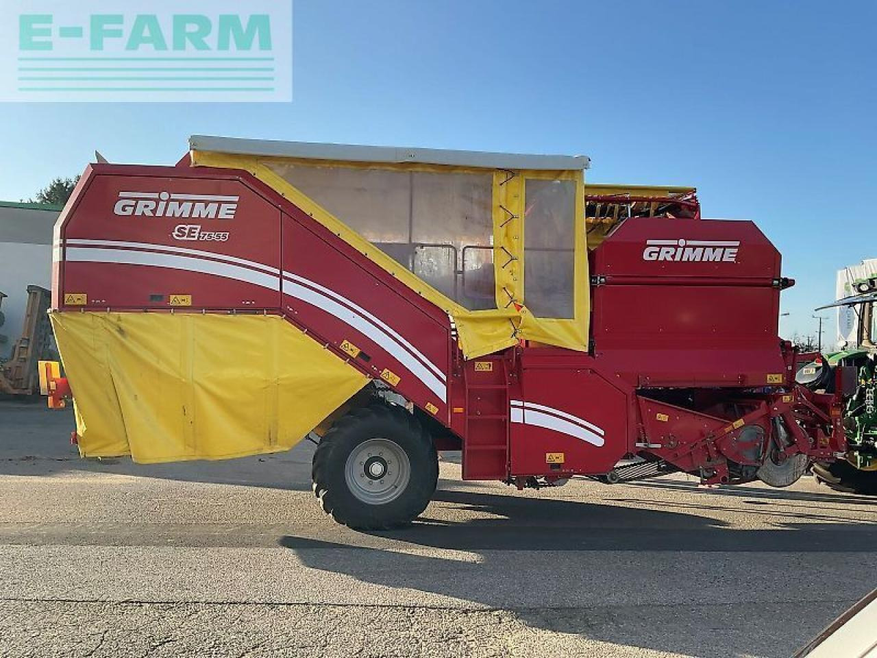 Grimme se 75-55 - Arracheuse de pommes de terre: photos 3 Grimme se 75-55 - Arracheuse de pommes de terre: photos 3