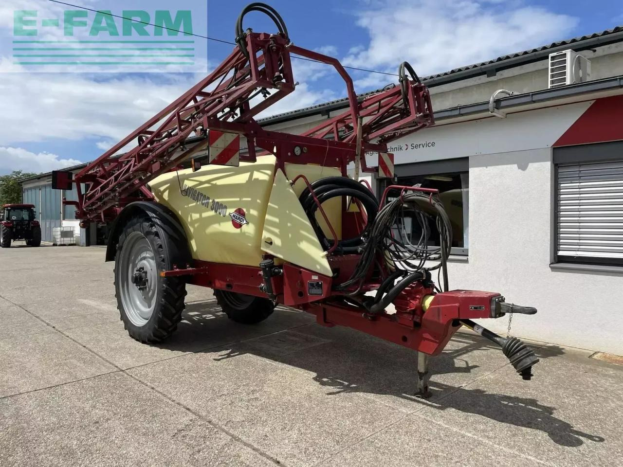 Hardi navigator 3000 - Pulvérisateur traîné: photos 1 Hardi navigator 3000 - Pulvérisateur traîné: photos 1