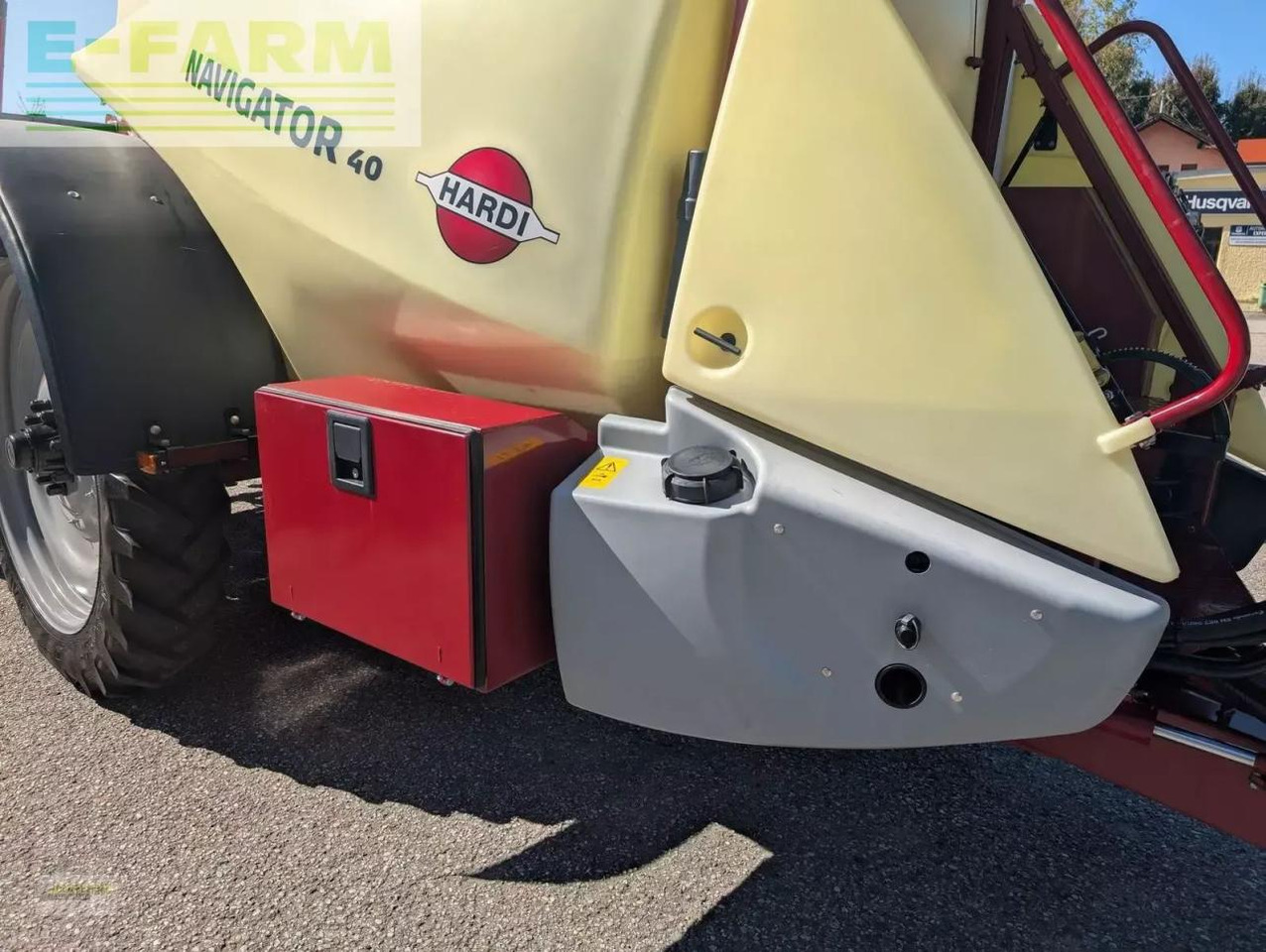 Hardi navigator 4000 - vpz 21m - Pulvérisateur traîné: photos 4 Hardi navigator 4000 - vpz 21m - Pulvérisateur traîné: photos 4