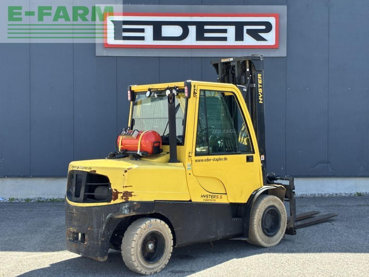 Hyster h 5.5ft - Chariot élévateur: photos 4 Hyster h 5.5ft - Chariot élévateur: photos 4