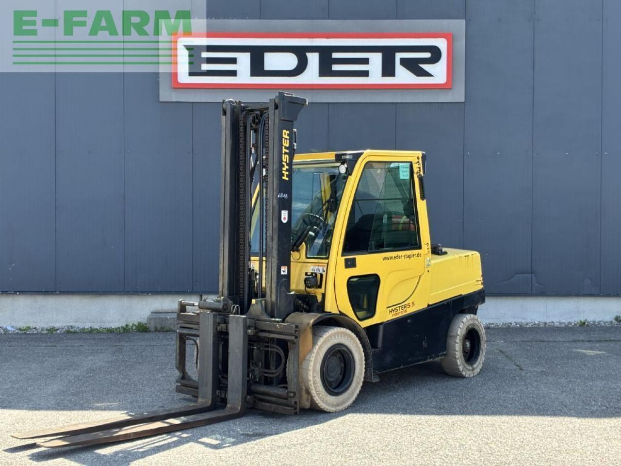 Hyster h 5.5ft - Chariot élévateur: photos 2 Hyster h 5.5ft - Chariot élévateur: photos 2