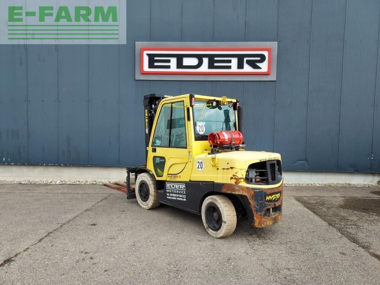Hyster h 5.5ft - Chariot élévateur: photos 5 Hyster h 5.5ft - Chariot élévateur: photos 5