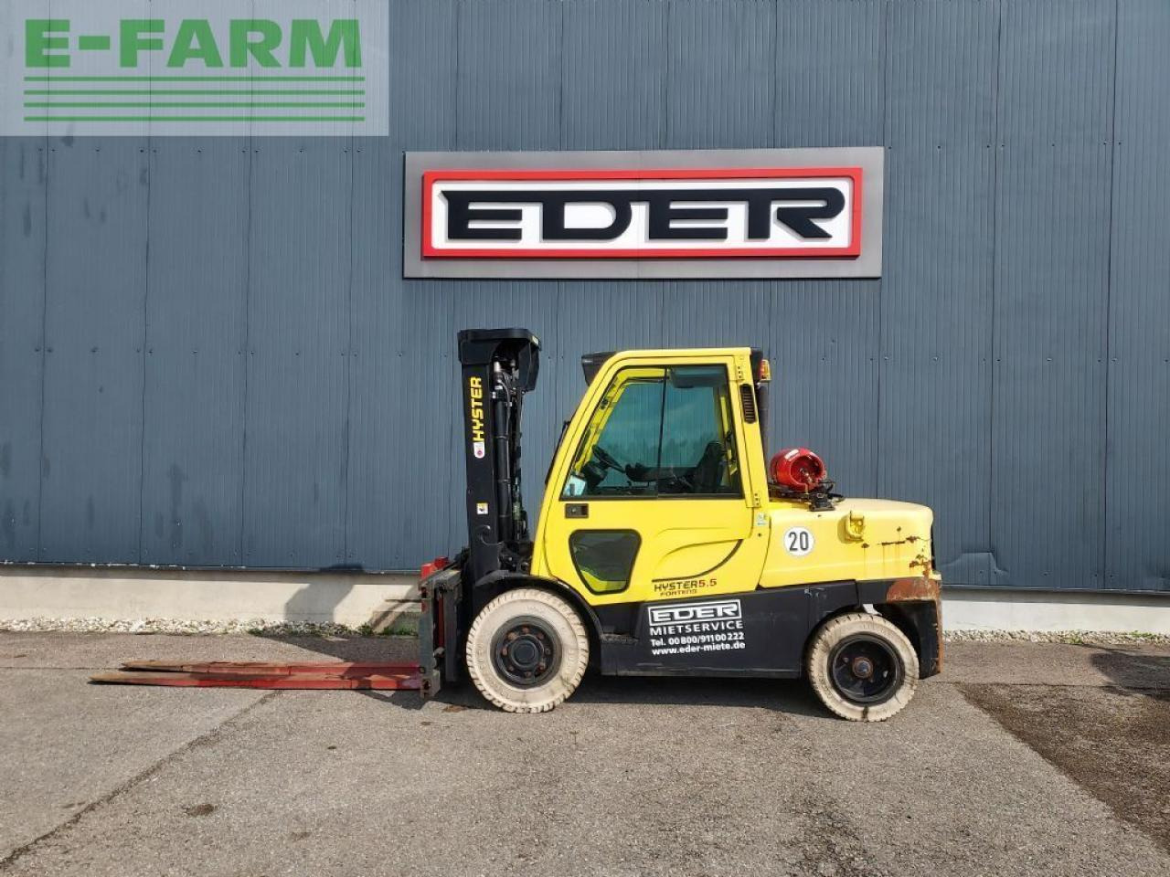 Hyster h 5.5ft - Chariot élévateur: photos 1 Hyster h 5.5ft - Chariot élévateur: photos 1