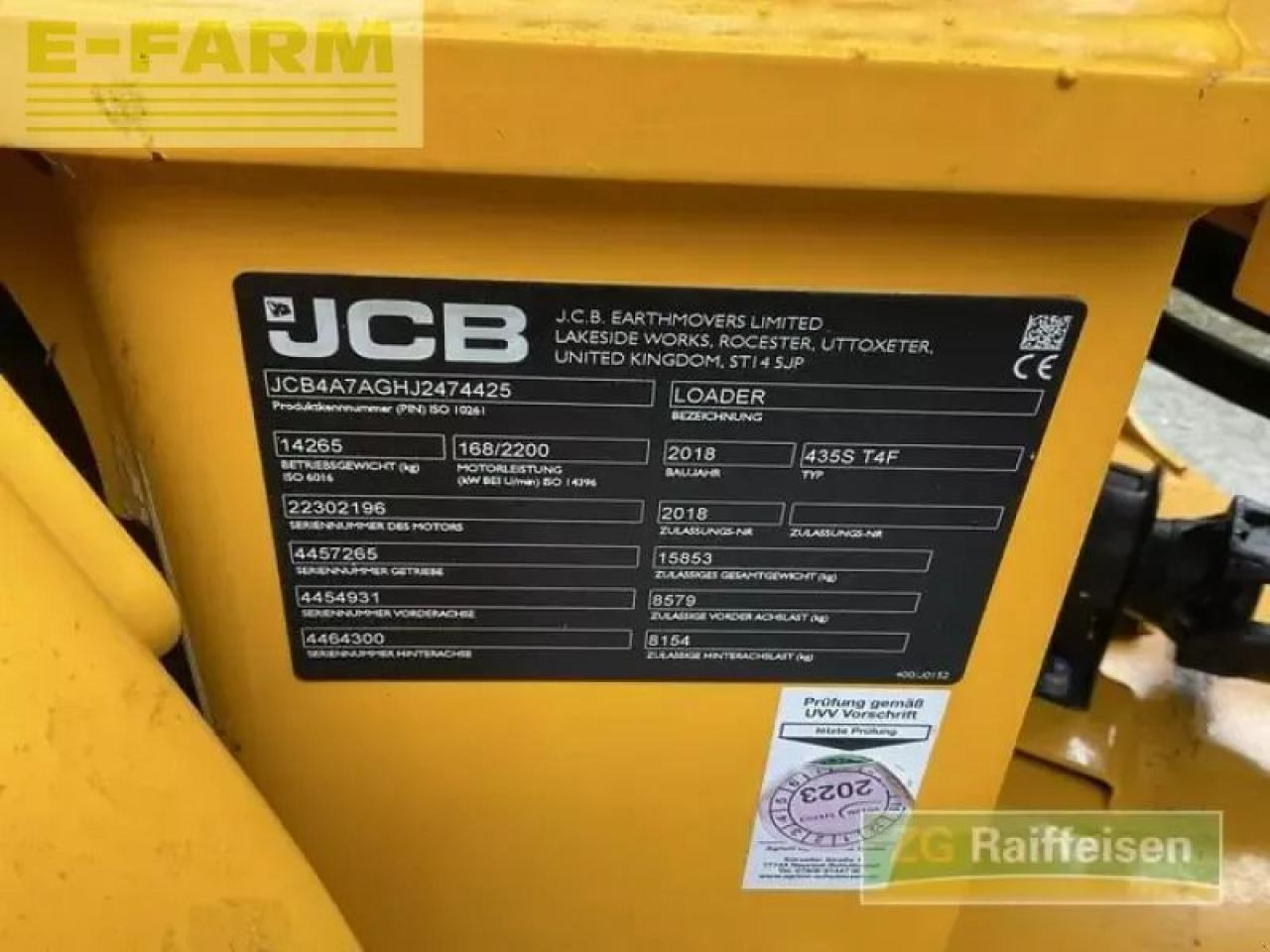 JCB 435 s highlift - Mini pelle: photos 5 JCB 435 s highlift - Mini pelle: photos 5