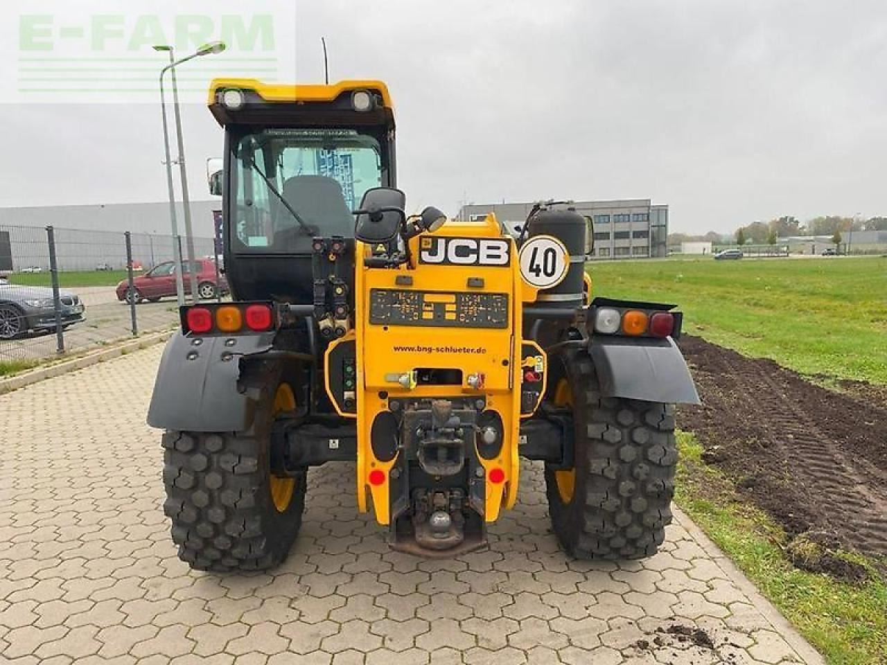 Chariot télescopique JCB 541-70 agri-super mit druckluft: photos 6