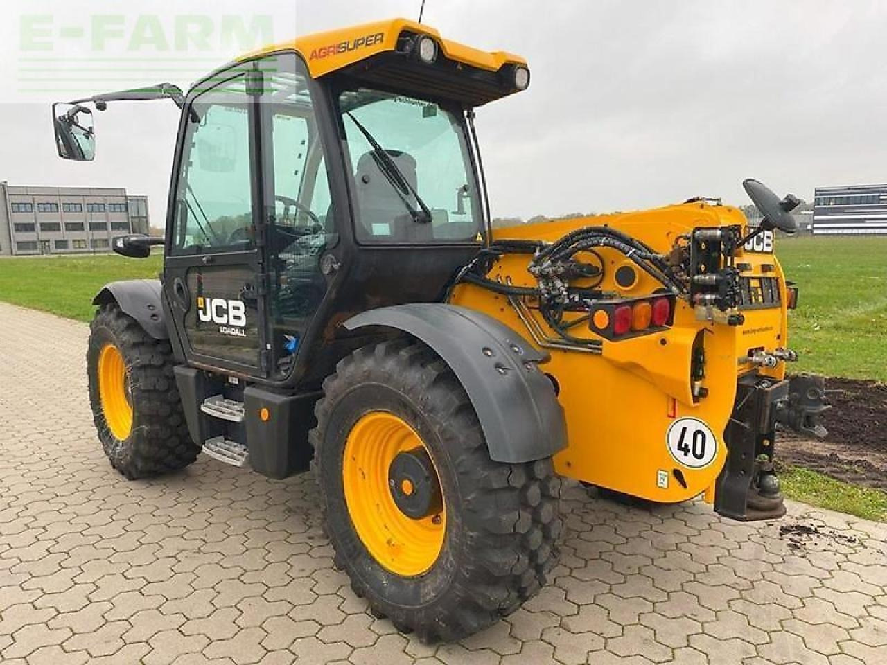 Chariot télescopique JCB 541-70 agri-super mit druckluft: photos 7