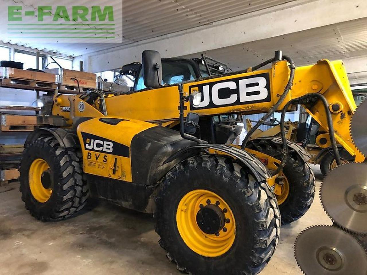 JCB 550-80 agri plus - Chariot télescopique: photos 1 JCB 550-80 agri plus - Chariot télescopique: photos 1