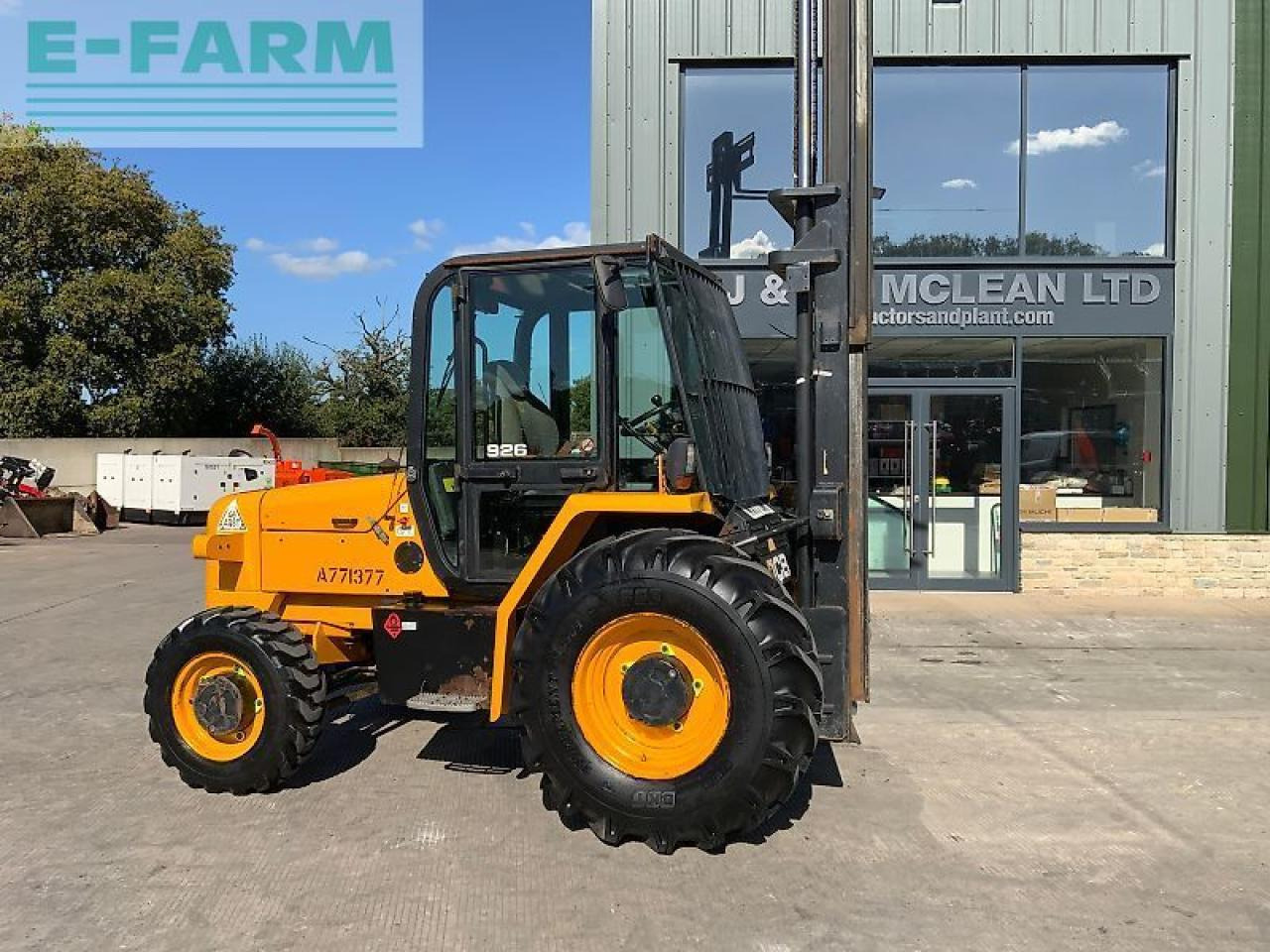 Chariot élévateur JCB 926 rough terrain fork lift (st24556): photos 11