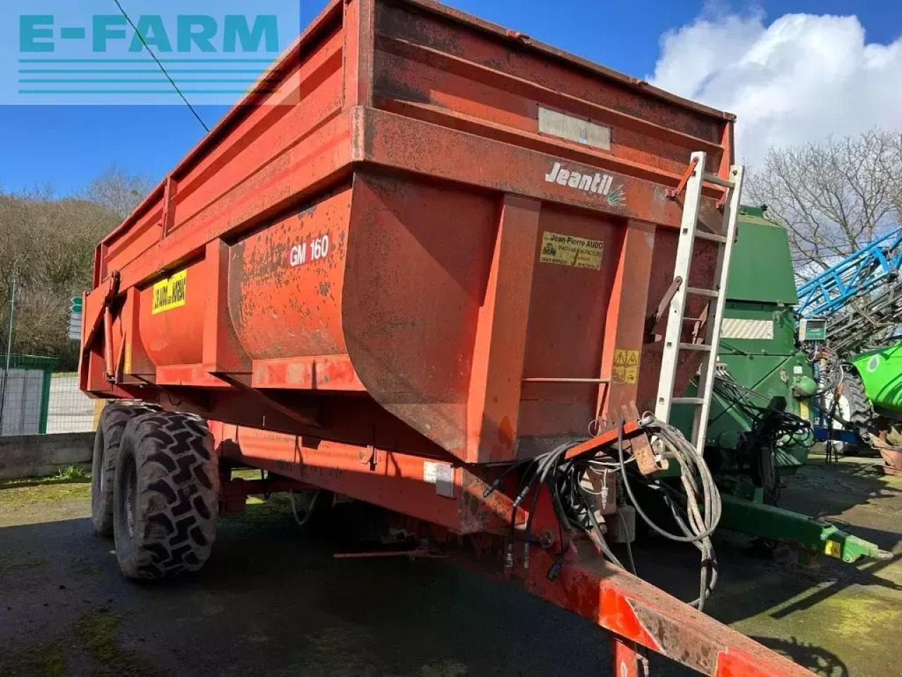 Jeantil gm160 - Benne agricole: photos 2 Jeantil gm160 - Benne agricole: photos 2