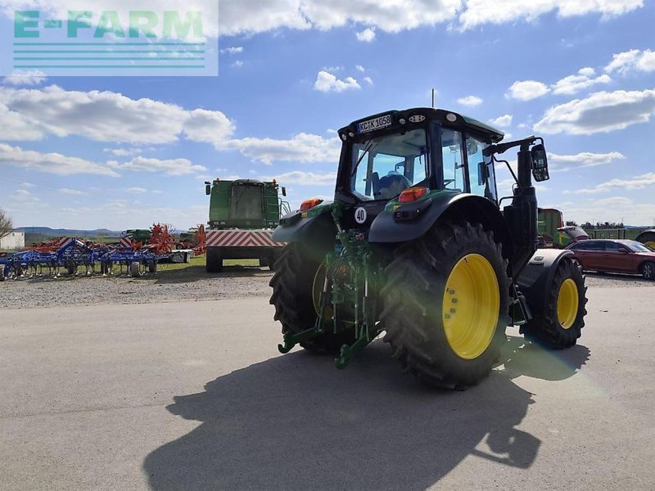 John Deere 6100m - Tracteur agricole: photos 4 John Deere 6100m - Tracteur agricole: photos 4