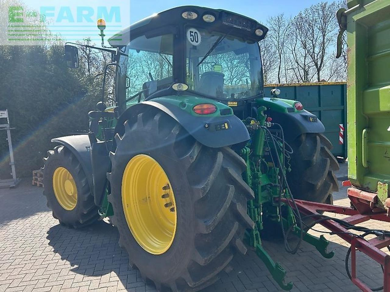 John Deere 6150r - getriebe instandgesetzt + neue bereifung ! - Tracteur agricole: photos 5 John Deere 6150r - getriebe instandgesetzt + neue bereifung ! - Tracteur agricole: photos 5