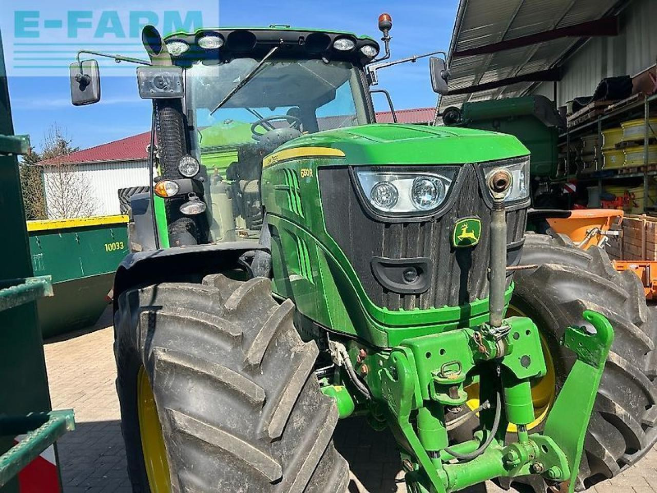 John Deere 6150r - getriebe instandgesetzt + neue bereifung ! - Tracteur agricole: photos 2 John Deere 6150r - getriebe instandgesetzt + neue bereifung ! - Tracteur agricole: photos 2