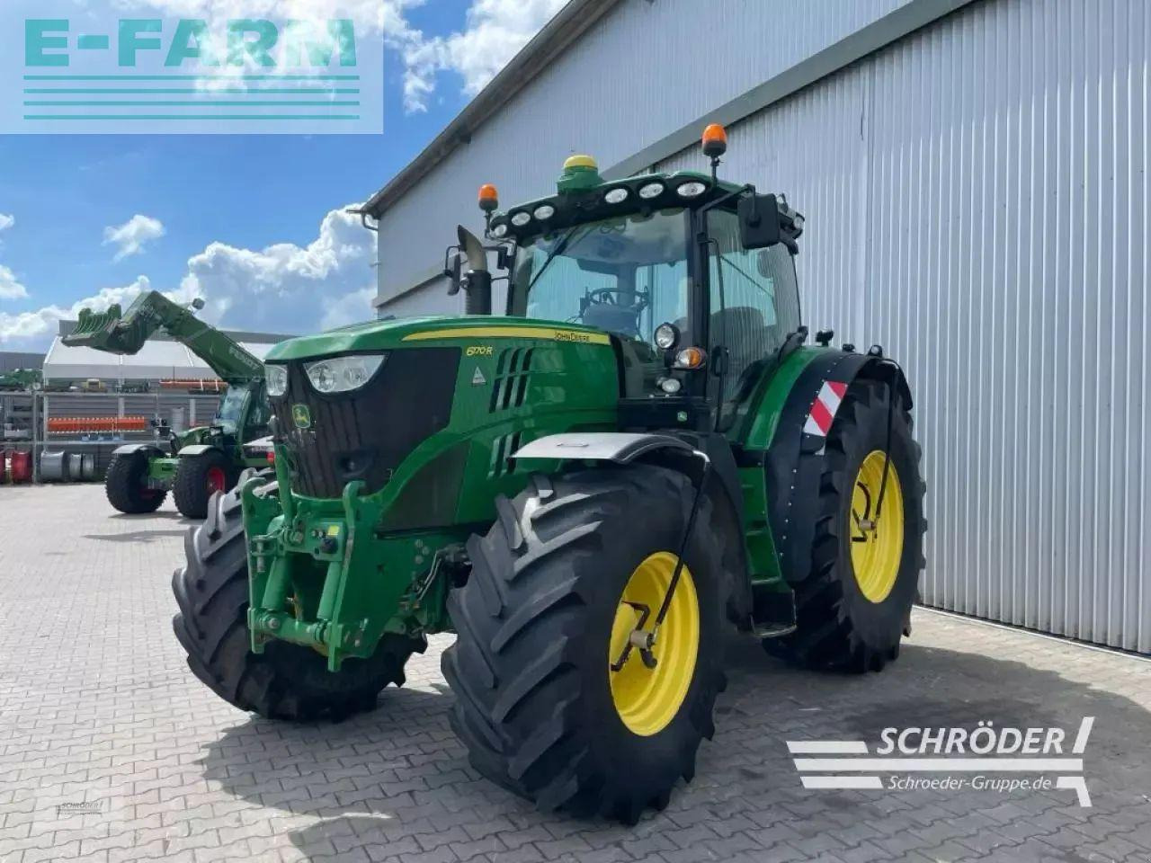 Tracteur agricole John Deere 6170 r: photos 6 Tracteur agricole John Deere 6170 r: photos 6