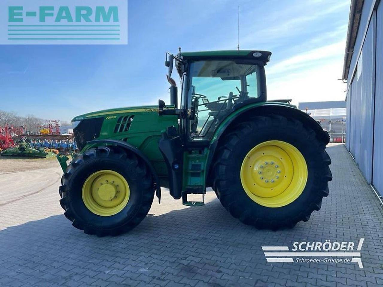 John Deere 6195 r - Tracteur agricole: photos 4 John Deere 6195 r - Tracteur agricole: photos 4