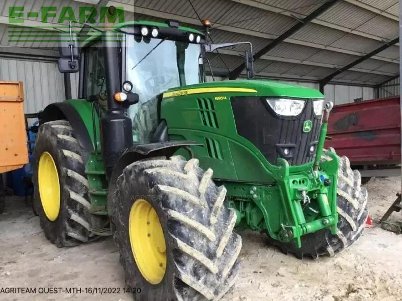 John Deere 6195m - Tracteur agricole: photos 3 John Deere 6195m - Tracteur agricole: photos 3