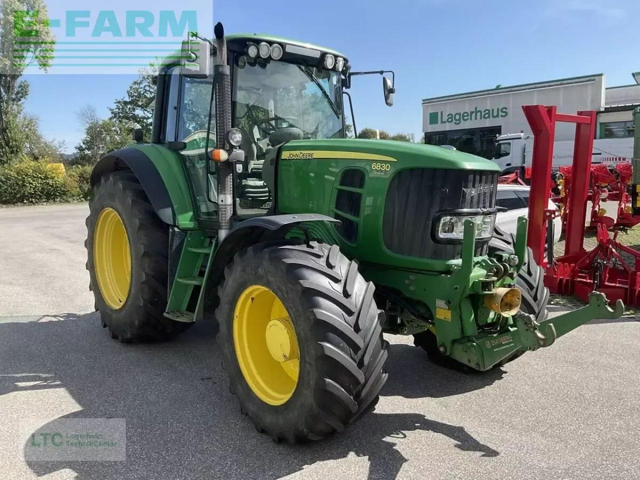 John Deere 6830 - Tracteur agricole: photos 2 John Deere 6830 - Tracteur agricole: photos 2