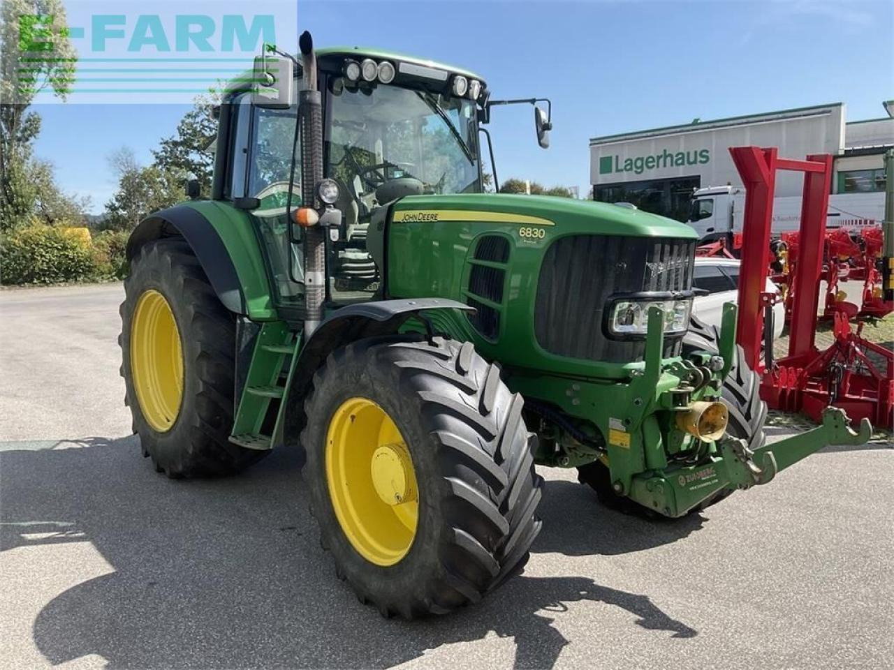 John Deere 6830 - Tracteur agricole: photos 2 John Deere 6830 - Tracteur agricole: photos 2