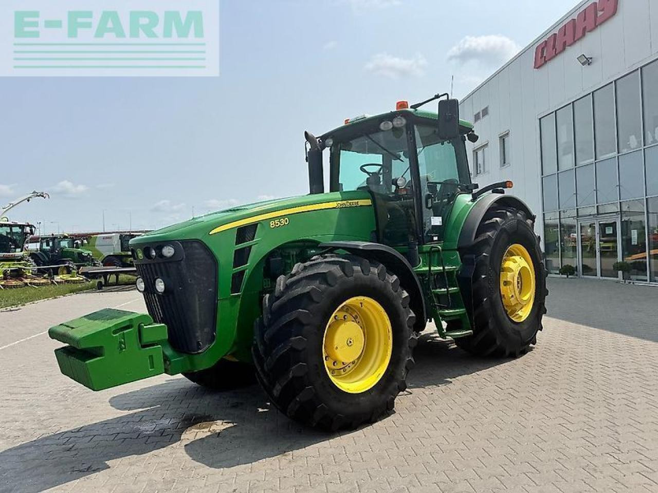 John Deere 8530 - Tracteur agricole: photos 3 John Deere 8530 - Tracteur agricole: photos 3