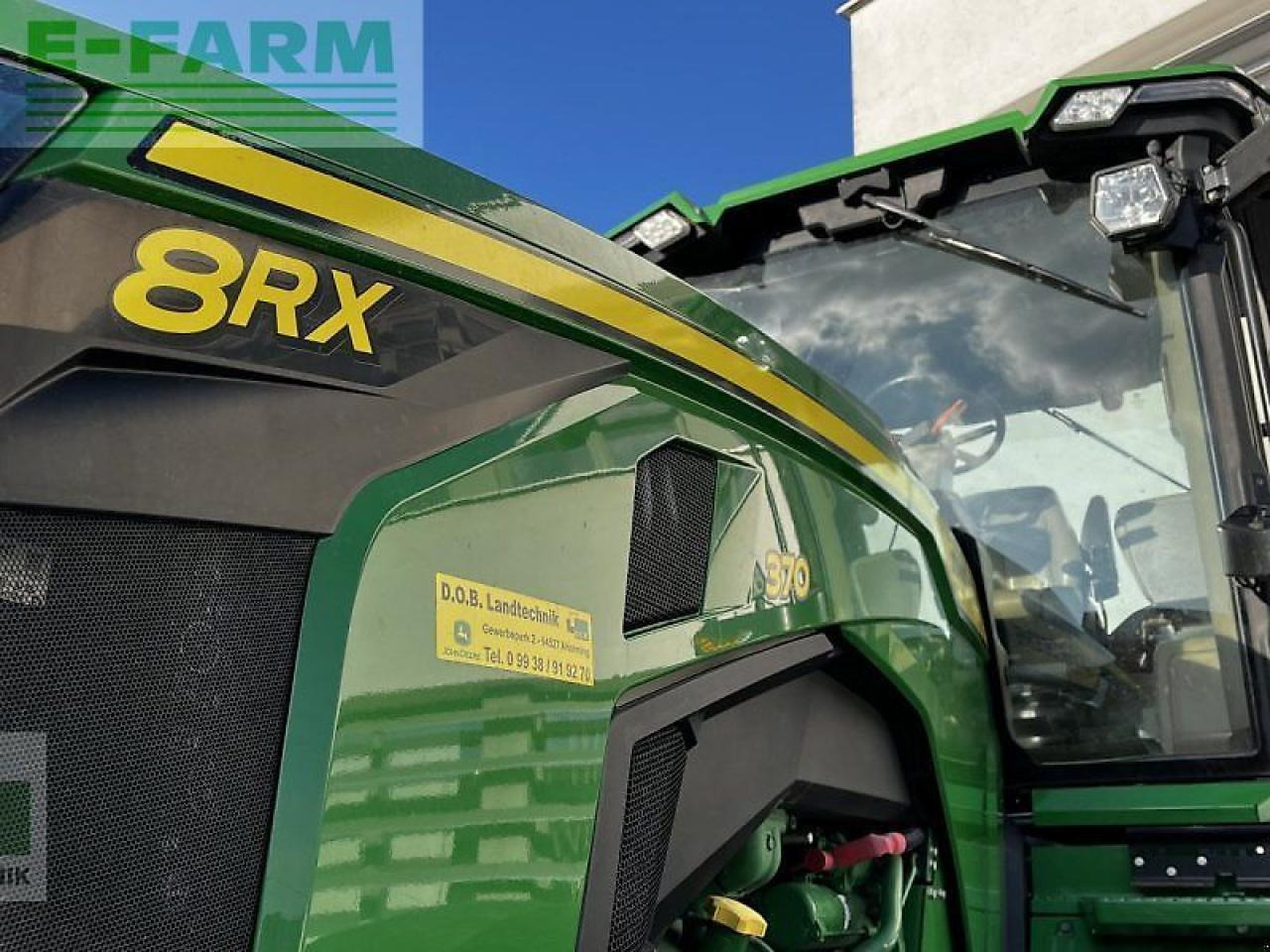 Tracteur agricole John Deere 8rx 370: photos 6