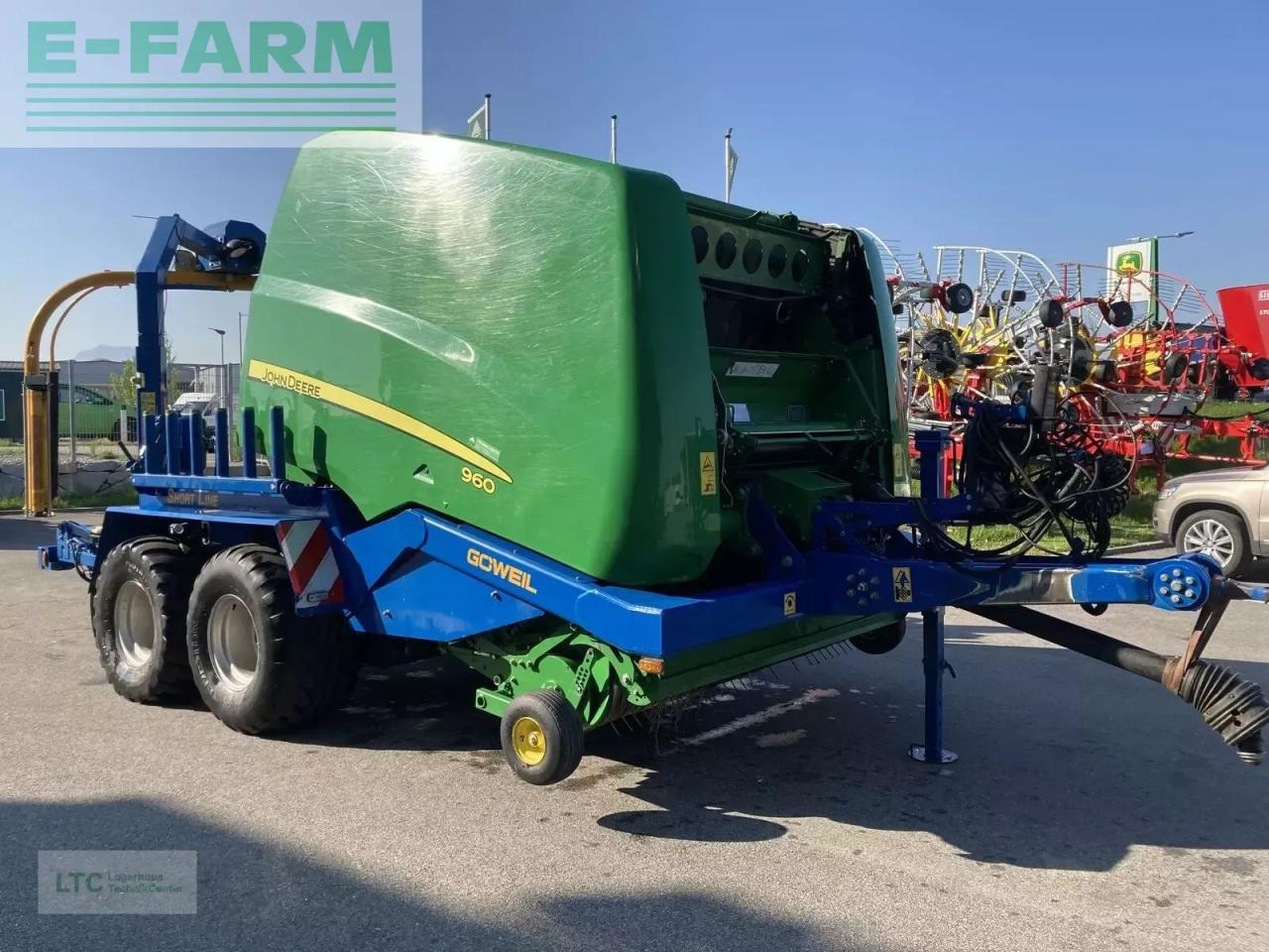 John Deere 960 - Presse à balles cubiques: photos 2 John Deere 960 - Presse à balles cubiques: photos 2