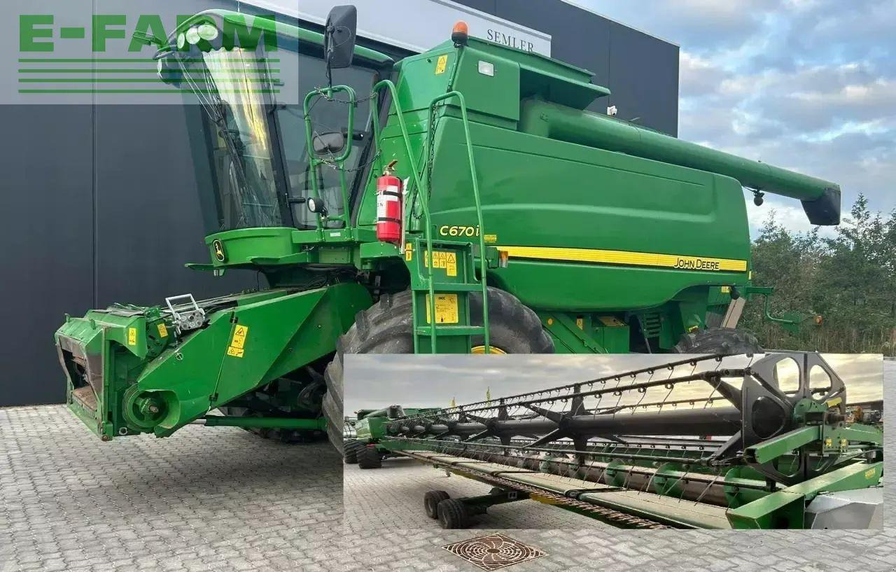 John Deere c670i - Moissonneuse-batteuse: photos 1 John Deere c670i - Moissonneuse-batteuse: photos 1