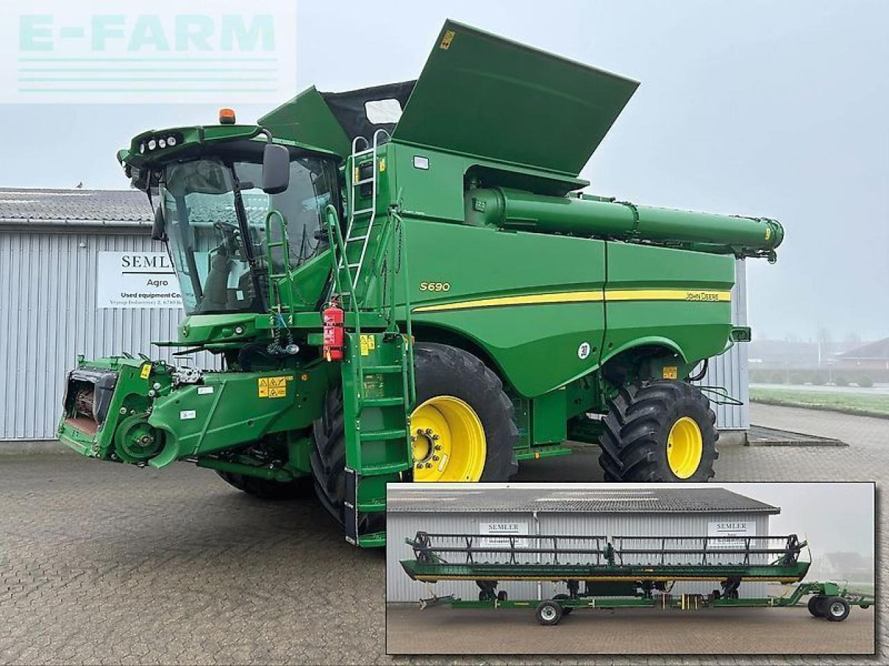 John Deere s690 - Moissonneuse-batteuse: photos 1 John Deere s690 - Moissonneuse-batteuse: photos 1