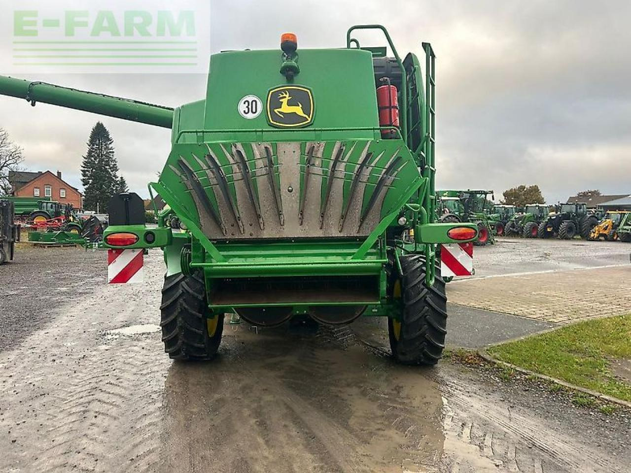 John Deere t560 + 722 premium flow - Moissonneuse-batteuse: photos 5 John Deere t560 + 722 premium flow - Moissonneuse-batteuse: photos 5