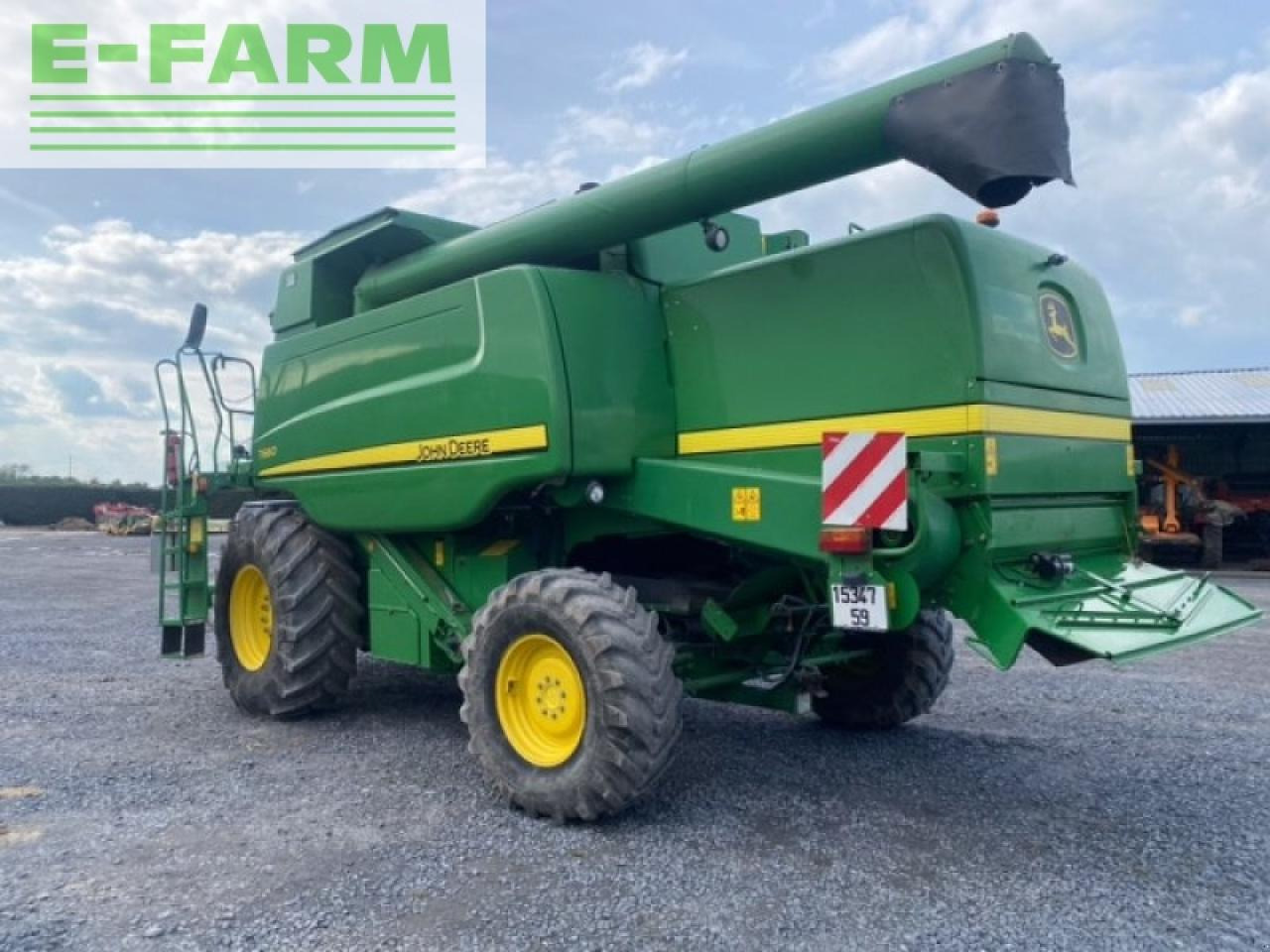 John Deere t660 - Moissonneuse-batteuse: photos 2 John Deere t660 - Moissonneuse-batteuse: photos 2