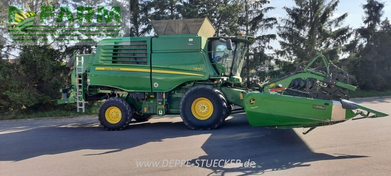 John Deere t670 - Moissonneuse-batteuse: photos 1 John Deere t670 - Moissonneuse-batteuse: photos 1