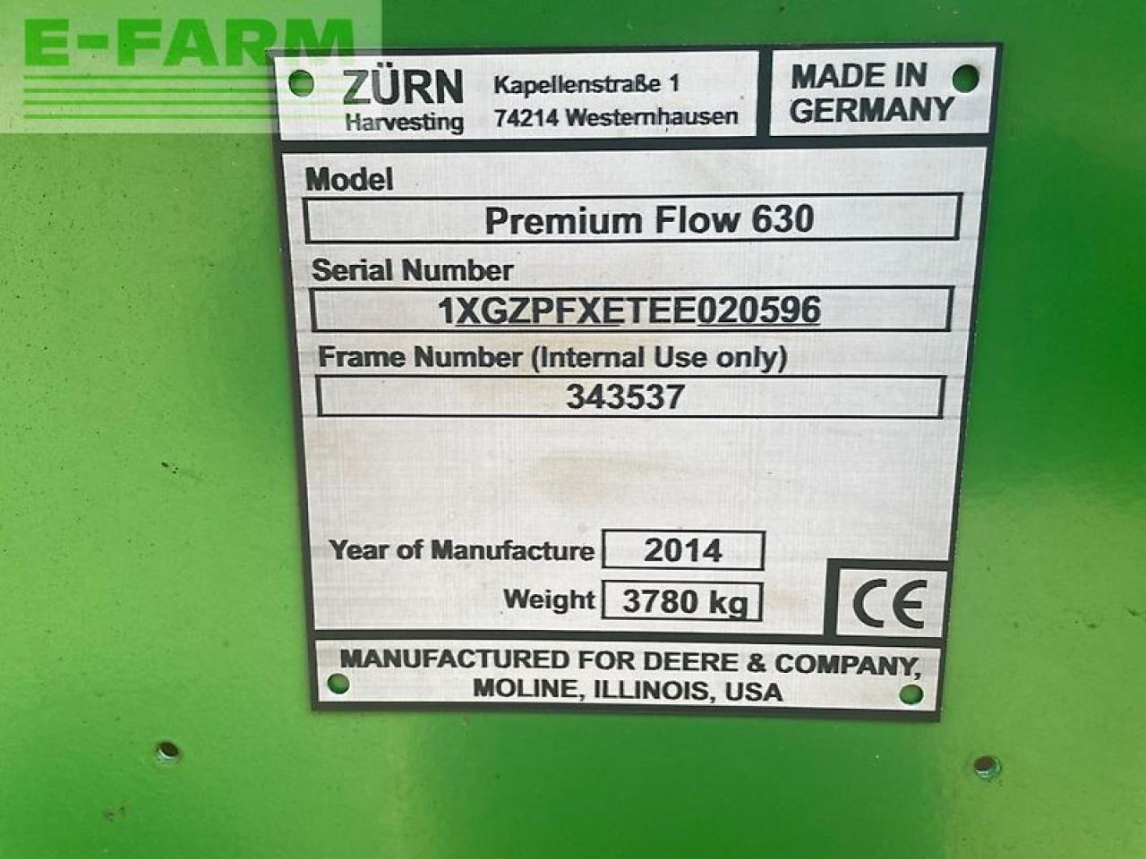 John Deere t670i - Moissonneuse-batteuse: photos 3 John Deere t670i - Moissonneuse-batteuse: photos 3