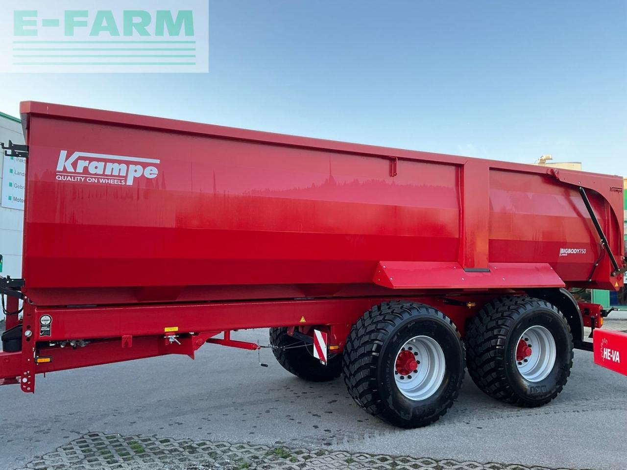 Krampe BigBody 750 - Benne agricole: photos 2 Krampe BigBody 750 - Benne agricole: photos 2