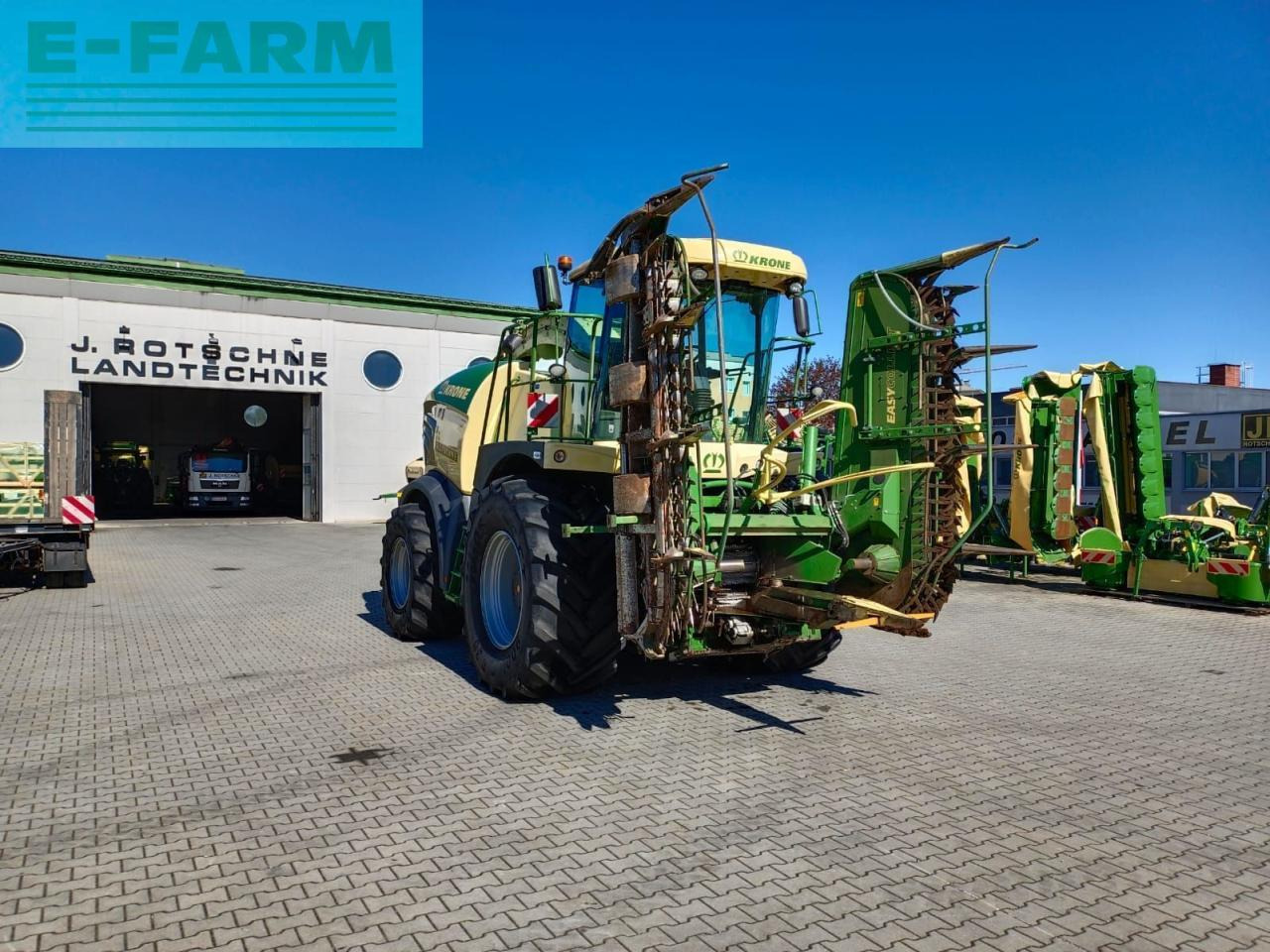 Krone big x 580 inkl fullserviced + ef 300s + ec 600-2 - Ensileuse: photos 2 Krone big x 580 inkl fullserviced + ef 300s + ec 600-2 - Ensileuse: photos 2