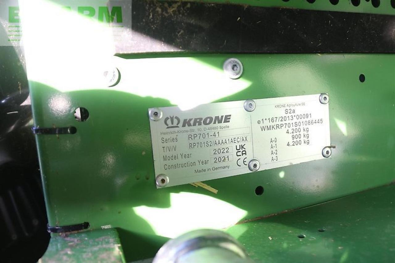 Presse à balles cubiques Krone comprima v 180 xc: photos 12