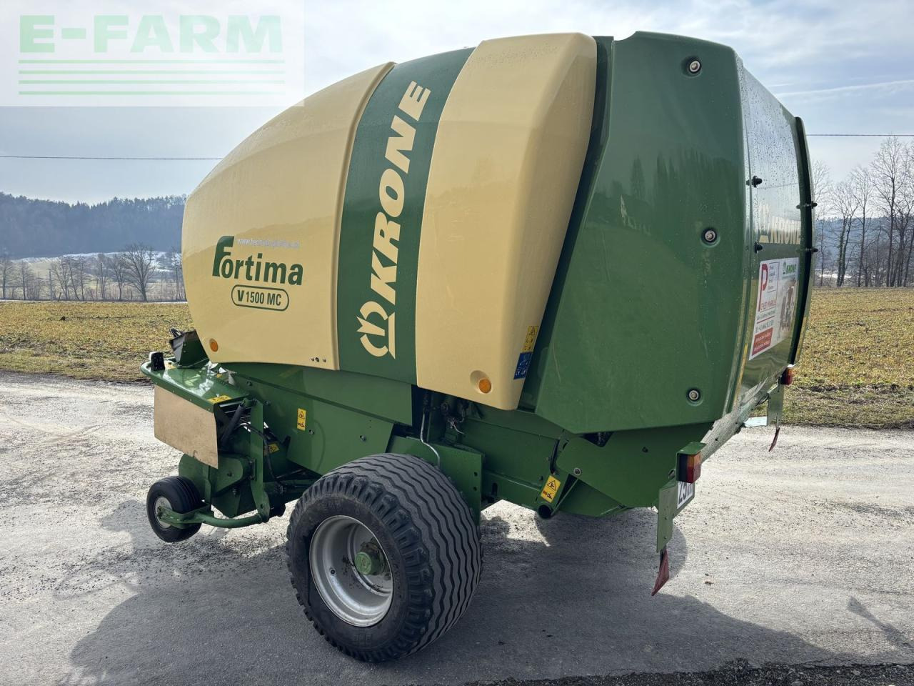 Krone fortima v1500mc - Presse à balles cubiques: photos 3 Krone fortima v1500mc - Presse à balles cubiques: photos 3