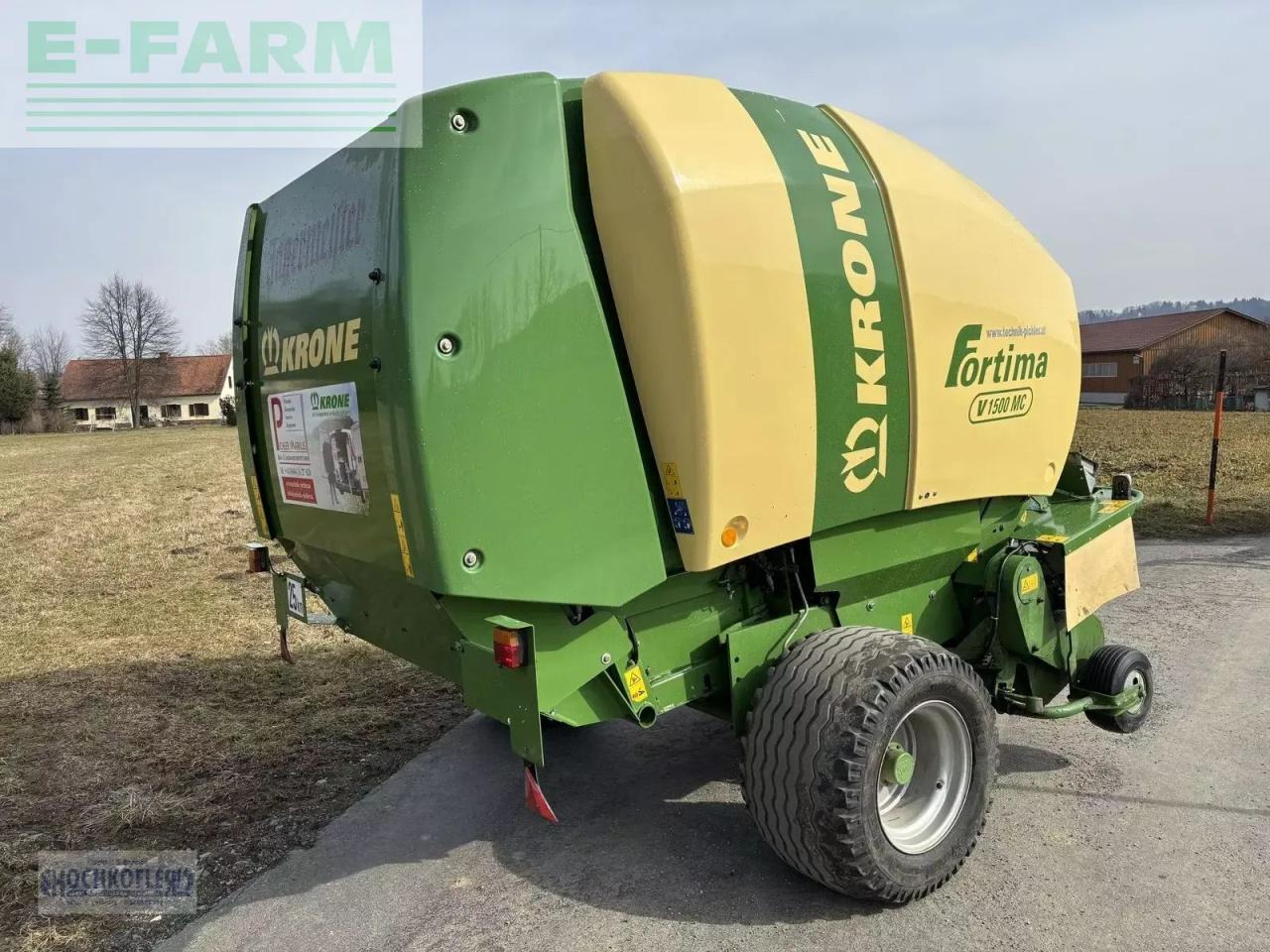 Presse à balles cubiques Krone fortima v1500mc: photos 6