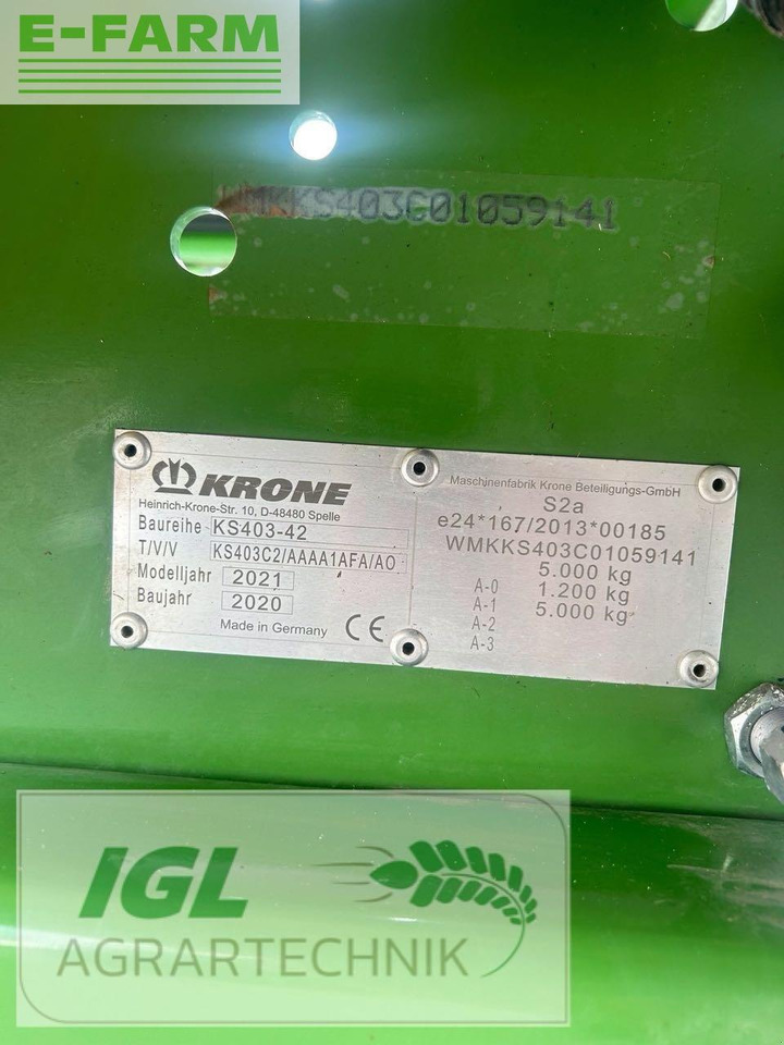 Faneuse Krone swadro tc 1370: photos 9