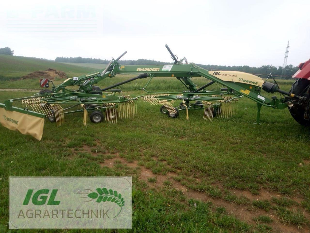 Krone swadro ts 740 - Faneuse: photos 2 Krone swadro ts 740 - Faneuse: photos 2