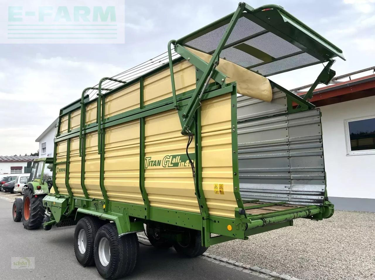 Krone titan 6/48 gl all in - ein großer schwingen-ladewagen mit druckluftbremse - Autochargeuse: photos 5 Krone titan 6/48 gl all in - ein großer schwingen-ladewagen mit druckluftbremse - Autochargeuse: photos 5