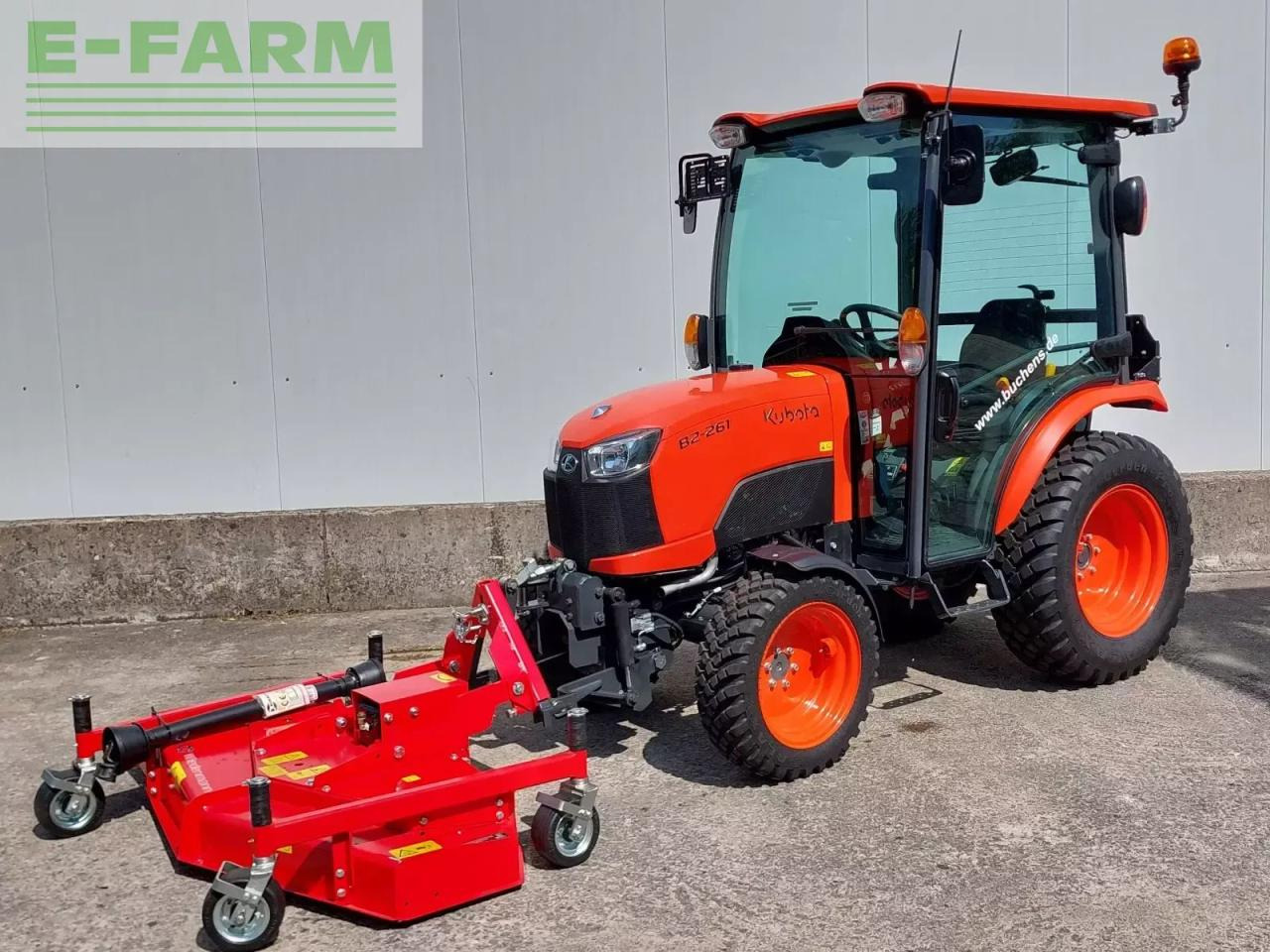 Kubota b2-261 h cab - Tracteur agricole: photos 3 Kubota b2-261 h cab - Tracteur agricole: photos 3