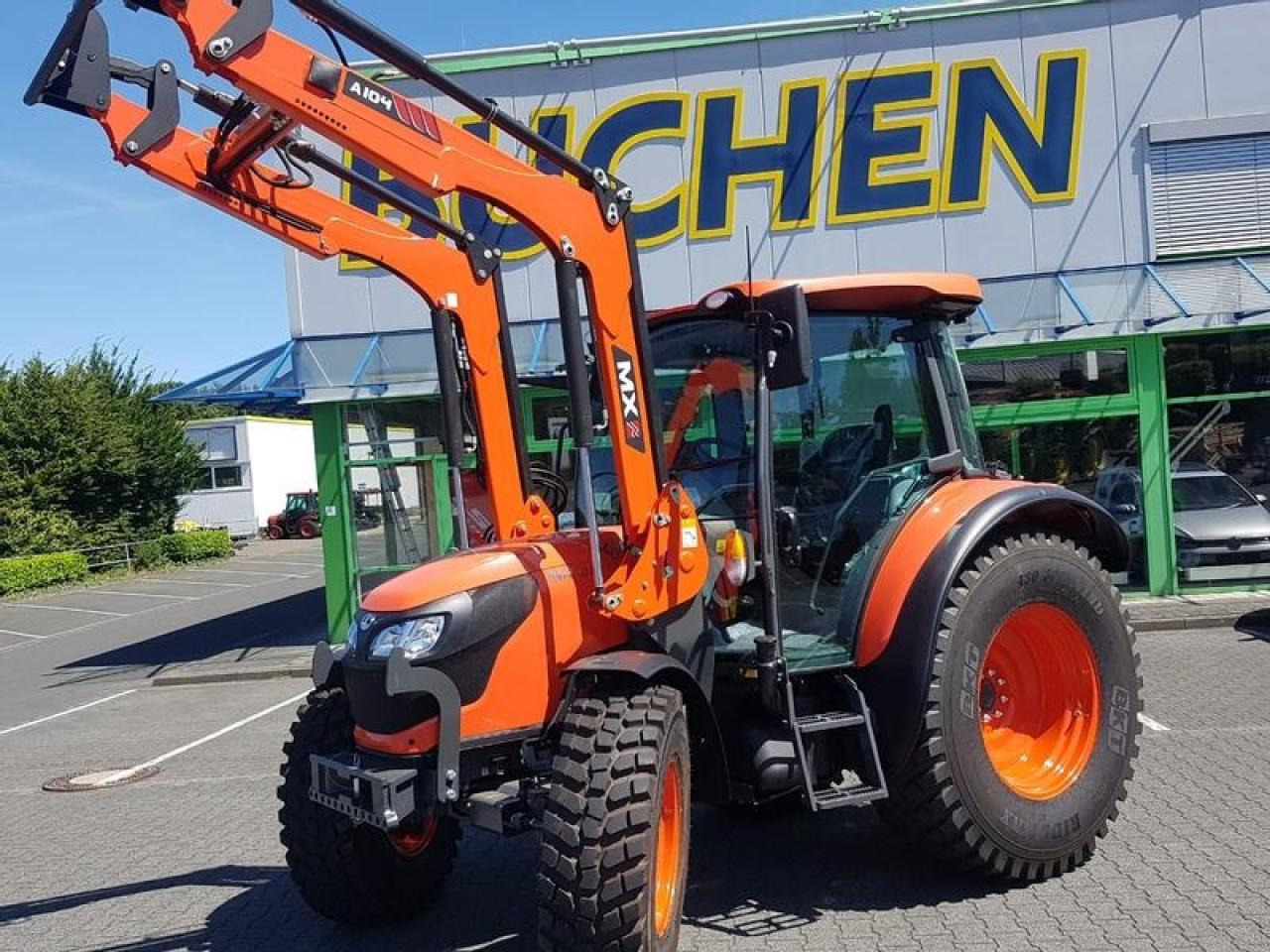 Tracteur agricole Kubota m4-073 cab 36x36: photos 6