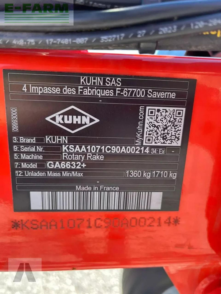 Faneuse Kuhn ga 6632+: photos 11 Faneuse Kuhn ga 6632+: photos 11