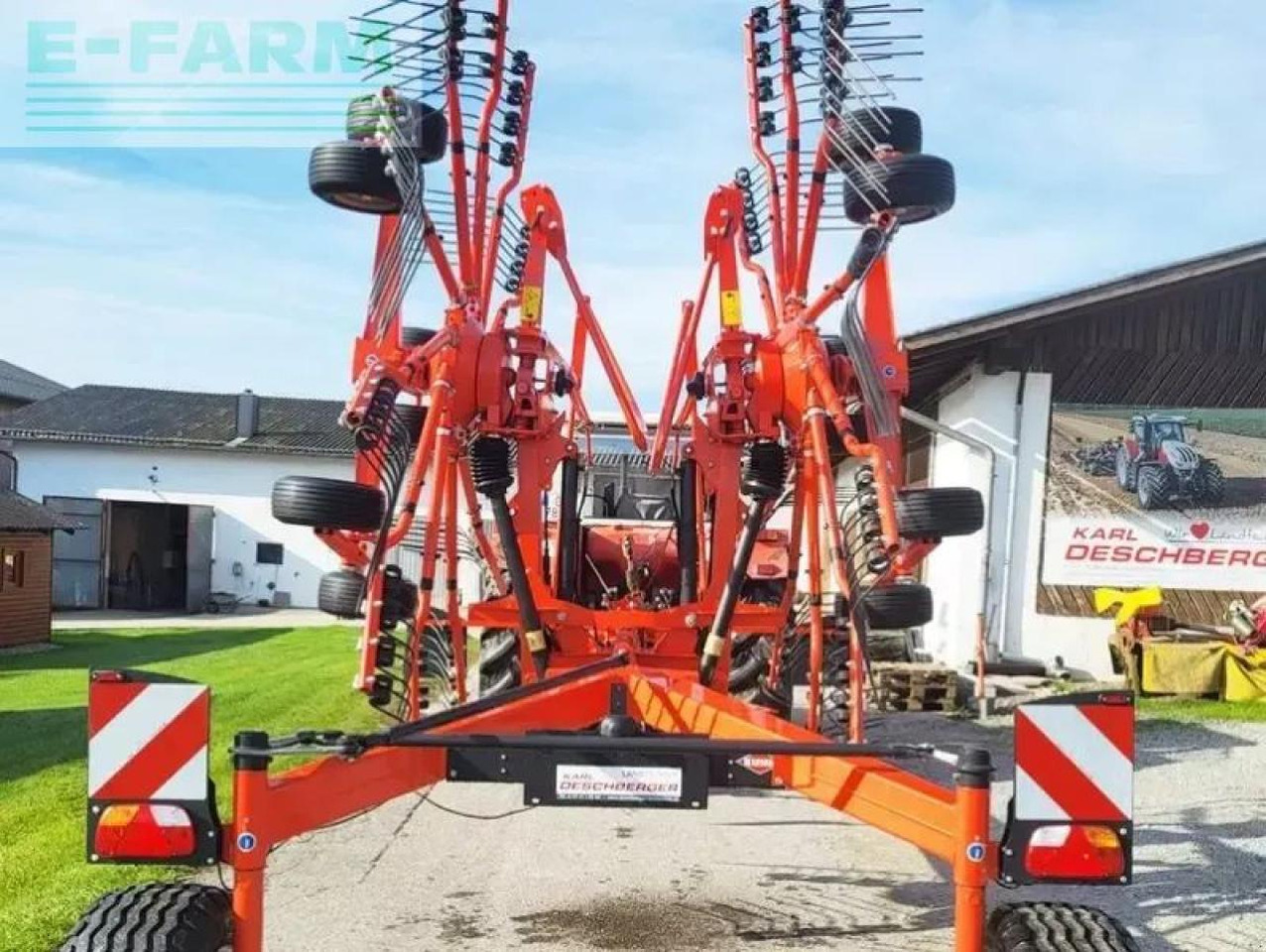 Kuhn ga7501+ 2-kreisel-mittelschwader - Faneuse: photos 3 Kuhn ga7501+ 2-kreisel-mittelschwader - Faneuse: photos 3