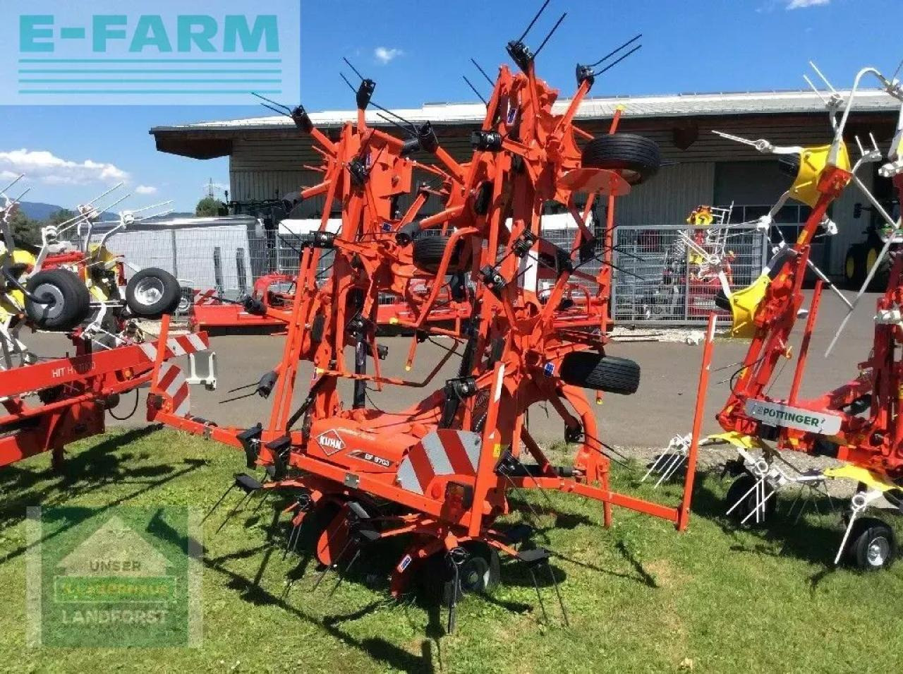 Kuhn gf 8703 - Faneuse: photos 1 Kuhn gf 8703 - Faneuse: photos 1